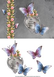 Beautiful Butterflies Special Day Card Front