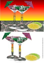 Coctails Card Front