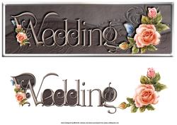 Wedding Roses Large Dl Card