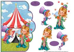 Fun at the Top Scallope Edge Curve Card