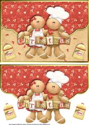 All Things Nice Gingerbread Envelope Card
