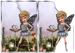 Butterfly Fairy Fancy Envelope Card