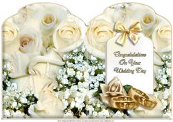 Wedding Scalloped Top Quick Card