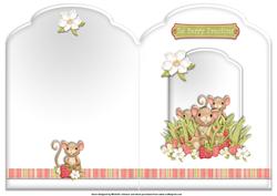 Berry Precious Scalloped Top Quick Card
