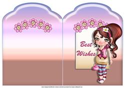 Cool Chick Scalloped Top Quick Card