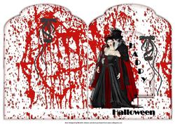 Just One Bite Halloween Scalloped Top Quick Card