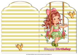 Swing Time Scalloped Top Quick Card