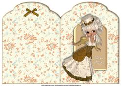 Steampunk Cookie Scalloped Top Quick Card