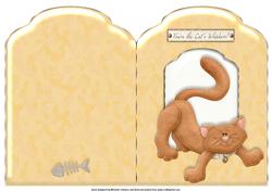 The Cats Whiskers Scalloped Top Quick Card