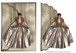 Elegance Scalloped Edge Envelope Card