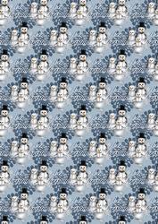 Snowman Family Background