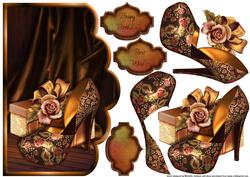 The Perfect Present Scallope Edge Curve Card