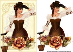 Vintage Elegance Card Front