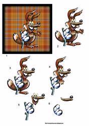 Get Well Fox Step by Step