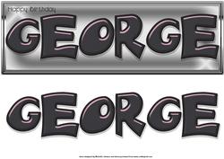 George Large Dl Card