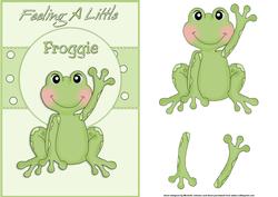 Feeling Froggie Card Front
