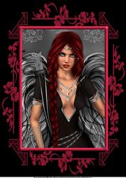 The Huntres Angel A4 Card