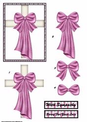 With Sympathy Pink Step by Step