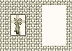 With Sympathy Green Insert