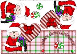 Baby's 1st Christmas Over the Top Large Card