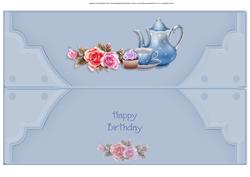 A Little Bit of Friendship Blue Insert