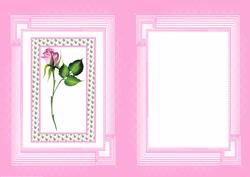 Pink Rose Insert