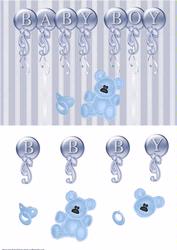 Baby Boy Card Front