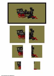 Side Pyramid Stacker of a Train