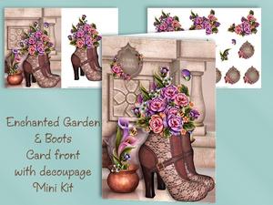 Enchanted Garden and Boots Mini Kot