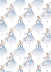 Ballerina and Balloons Vellum 1