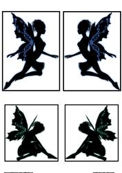 Fairy Silhouettes Toppers