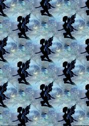 Fairy Silhouette Background