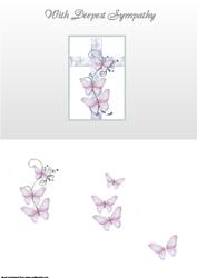 Butterfly Sympathy Card