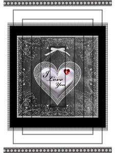 A4 I Love You Inverted Pyramid Kit