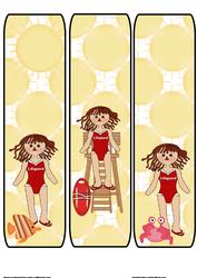 Raggedy Lifeguard Bookmark