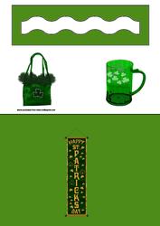 Beer and Bag St Patricks Day Penny Slider