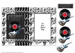 Lets Rock It Fold Back Card
