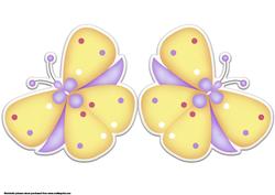 Butterfly Shaped Quick Card