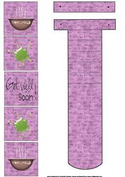 Get Well Soon Germ Waterfall