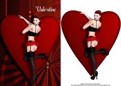 Cheeky Valentine Quick Card Front