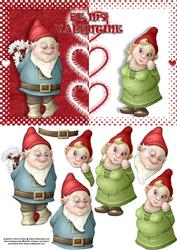 Gnome Love Card Front