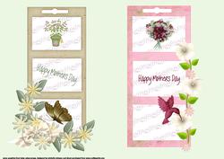 Mothers Day Butterfly and Hummingbird Topper