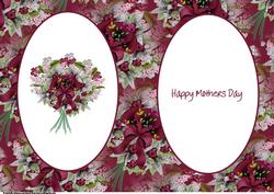 Mothers Day Bouquet Insert