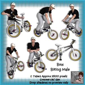 6 Bmx Biking Male Poser Tubes