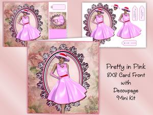 Pretty in Pink 8x8 Mini Kit