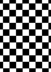Checkered Black and White Background