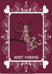 A4 Sweet Fairy Card
