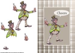 Cheers Card Front