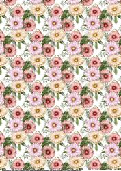 Colourful Daisies Background