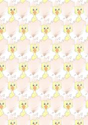 Peek-a-boo Easter Chick Vellum